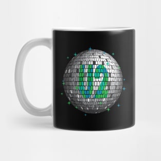 U2 Disco Ball | Green Mug